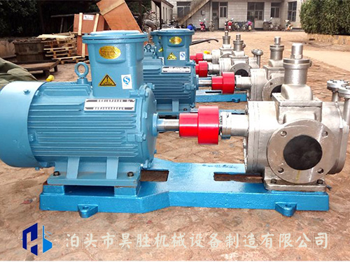   YCB不銹鋼圓弧齒輪泵